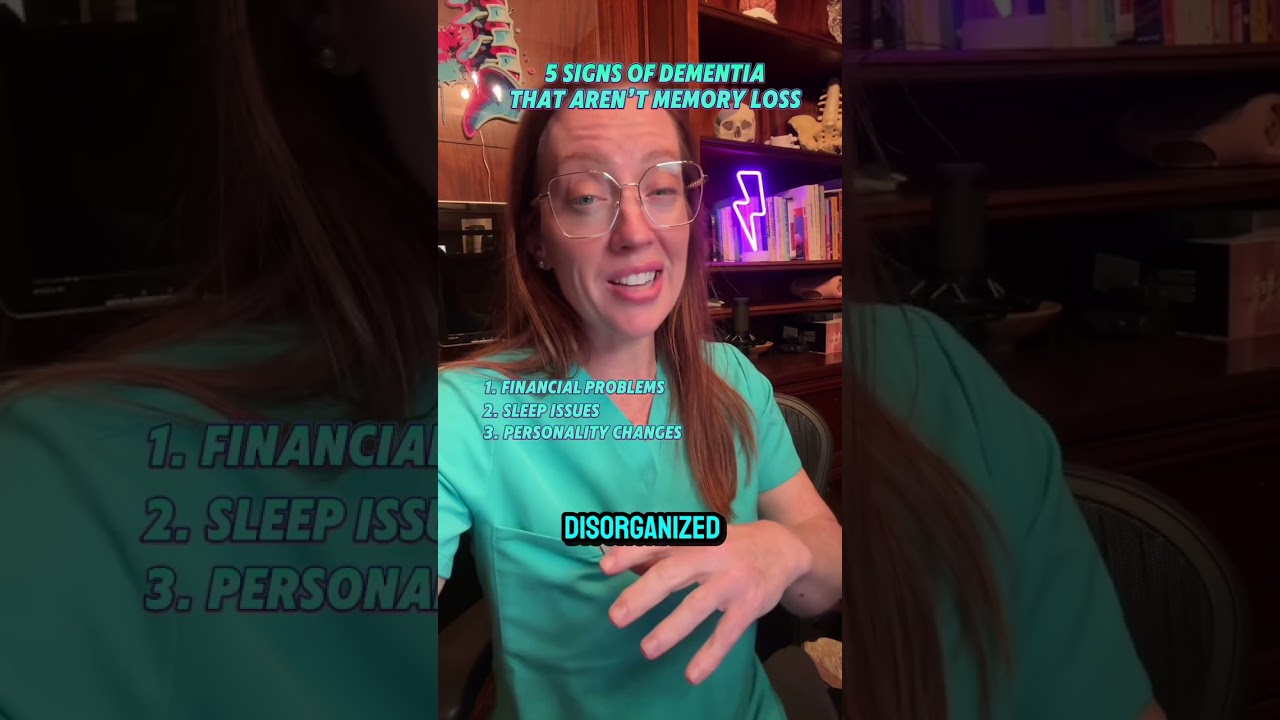 Five warning signs of dementia that are not memory loss - explained by Dr. Betsy Grunch￼