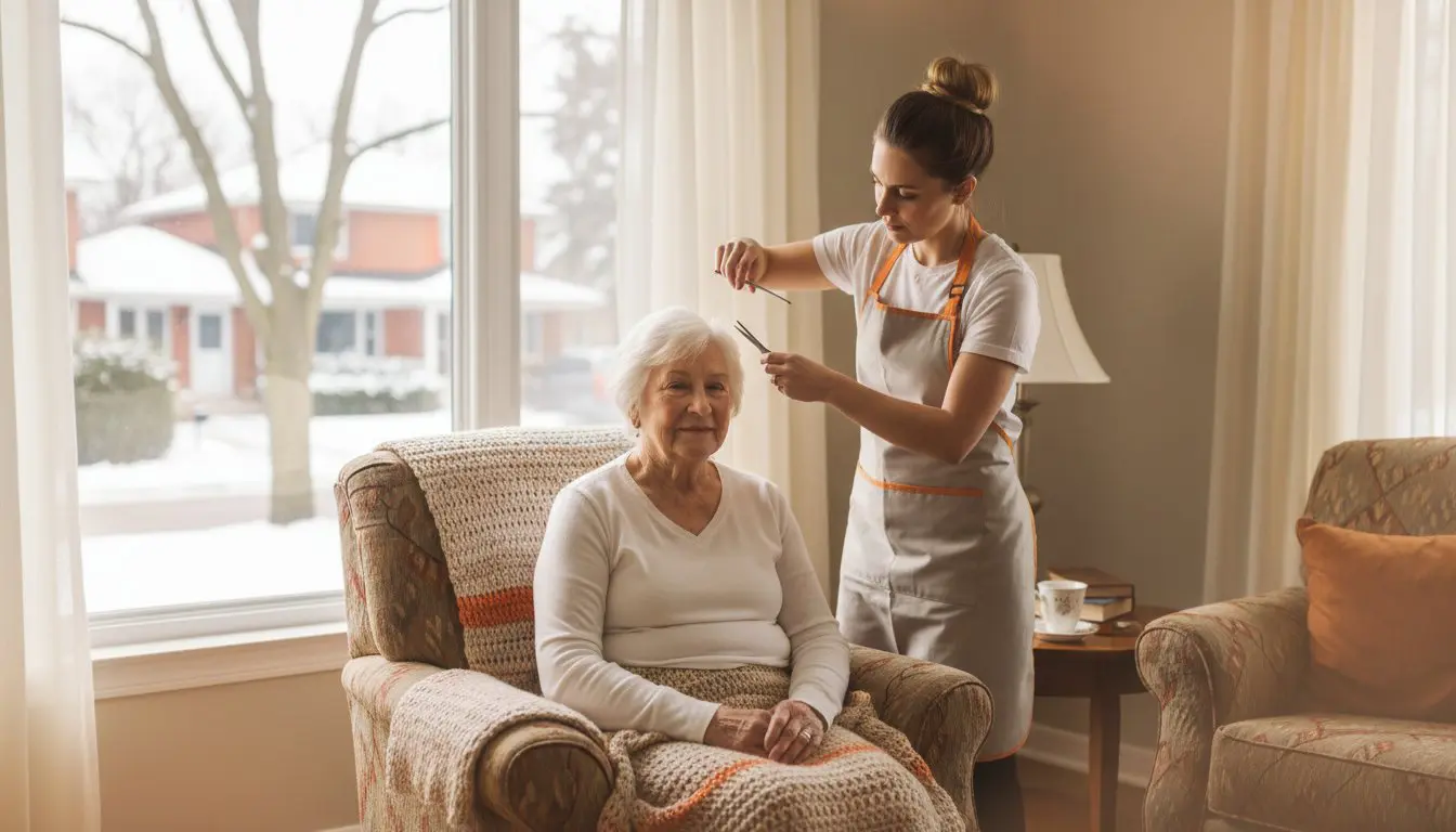 Mobile Hair Stylist for Seniors in London and Surrounding Areas: A Guide to In-Home Grooming