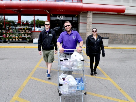 Grocery Guy with Cart 3